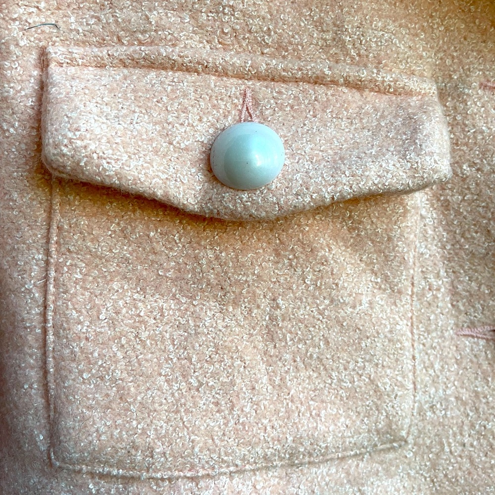 NWT Chicwish peach color heavy wool jacket - Picture 4 of 4